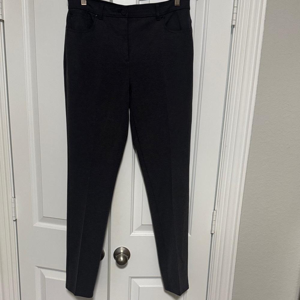 Charcoal Gray Tailored Pants. Chico’s so slimming size .05